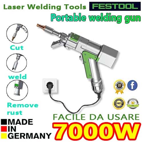 7000 W 【2-u-1】Zavarivanje/rezanje (debljina zavarivanja 0-8 mm, debljina rezanja 0-20 mm)